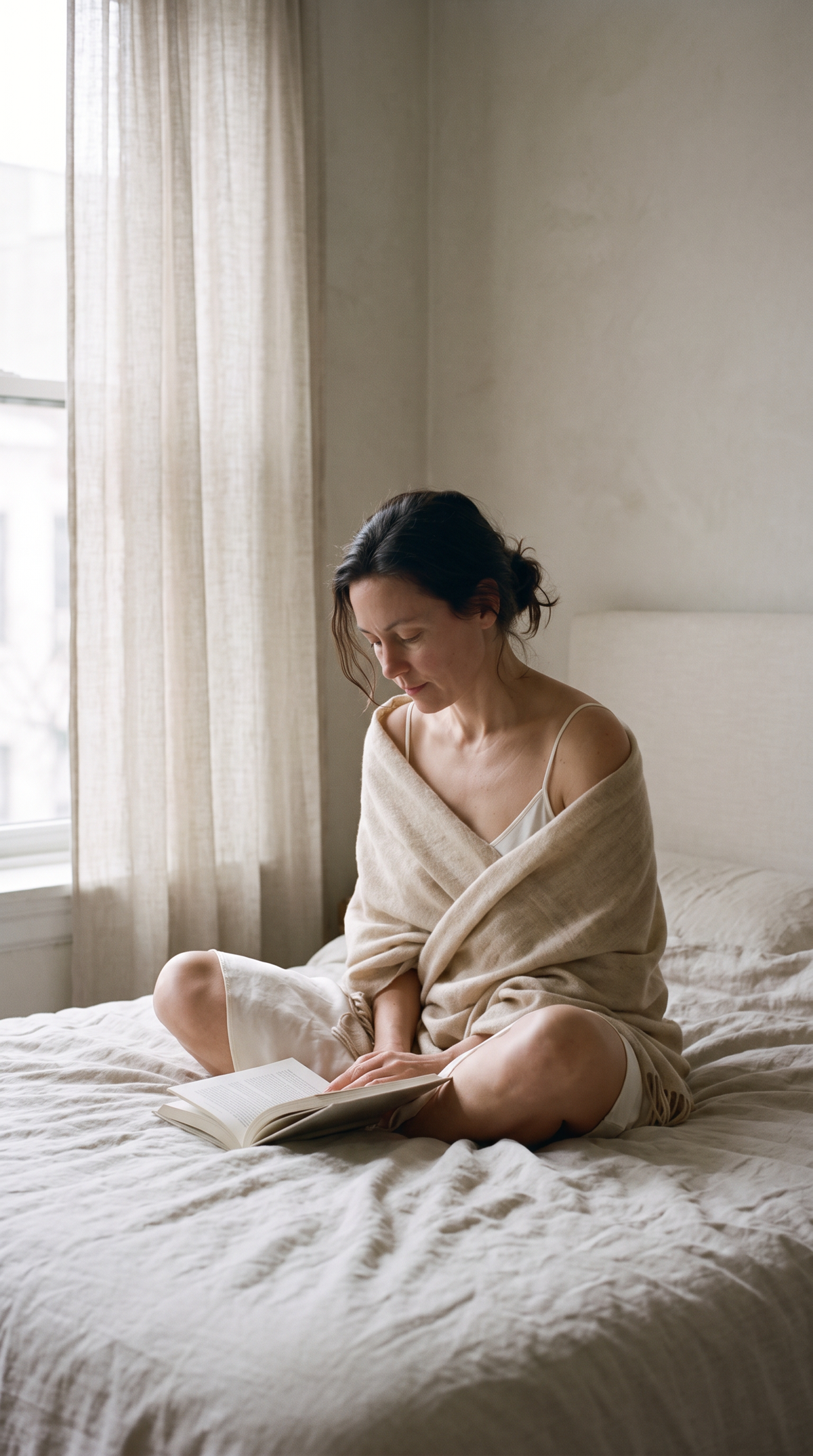 Kora Cashmere-Silk Shawl